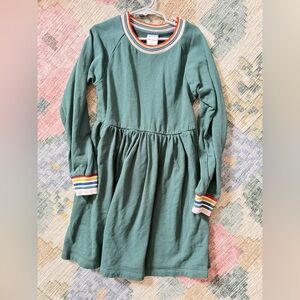 Hanna Andersson sweatshirt dress size 130 (8)